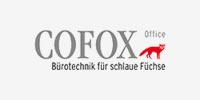 Logo von Cofox Office, der als Sponsor für den Verein Naturschule St. Gallen auftritt.