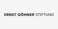 Logo der Ernst Göhner Stiftung, die als Sponsorin für den Verein Naturschule St. Gallen auftritt.