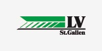 Logo der LV St. Gallen, die als Sponsorin für den Verein Naturschule St. Gallen auftritt.