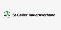 Logo vom St. Galler Bauernverband, der als Sponsor für den Verein Naturschule St. Gallen auftritt.